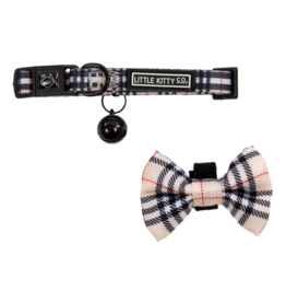 Little Kitty Co. Little Kitty Co. Collar & Bowtie | 1/2" Nova Plaid Small