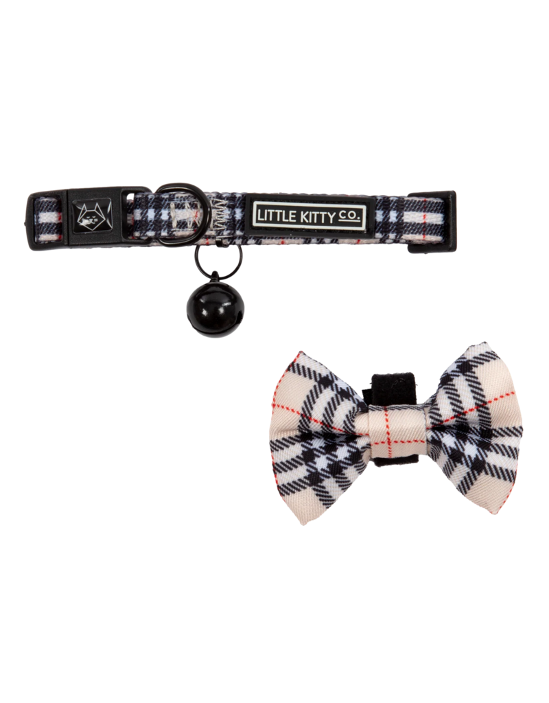 Little Kitty Co. Little Kitty Co. Collar & Bowtie | 1/2" Nova Plaid Small