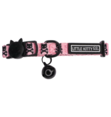 Little Kitty Co. Little Kitty Co. Collar & Bowtie | 1/2" Prettiest of Them All Pink Small