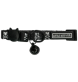 Little Kitty Co. Little Kitty Co. Collar & Bowtie | 1/2" Baddest of Them All Black Small