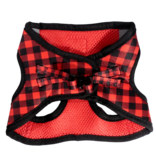 Little Kitty Co. Little Kitty Co. Cat Harness | Plaid to the Bone Red Extra Small (XS)