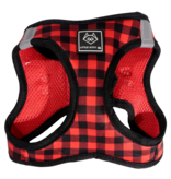 Little Kitty Co. Little Kitty Co. Cat Harness | Plaid to the Bone Red Extra Small (XS)