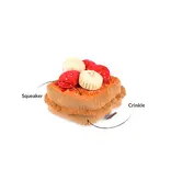 PLAY P.L.A.Y. Plush Dog Toys IHOP Collection | French Toast Small