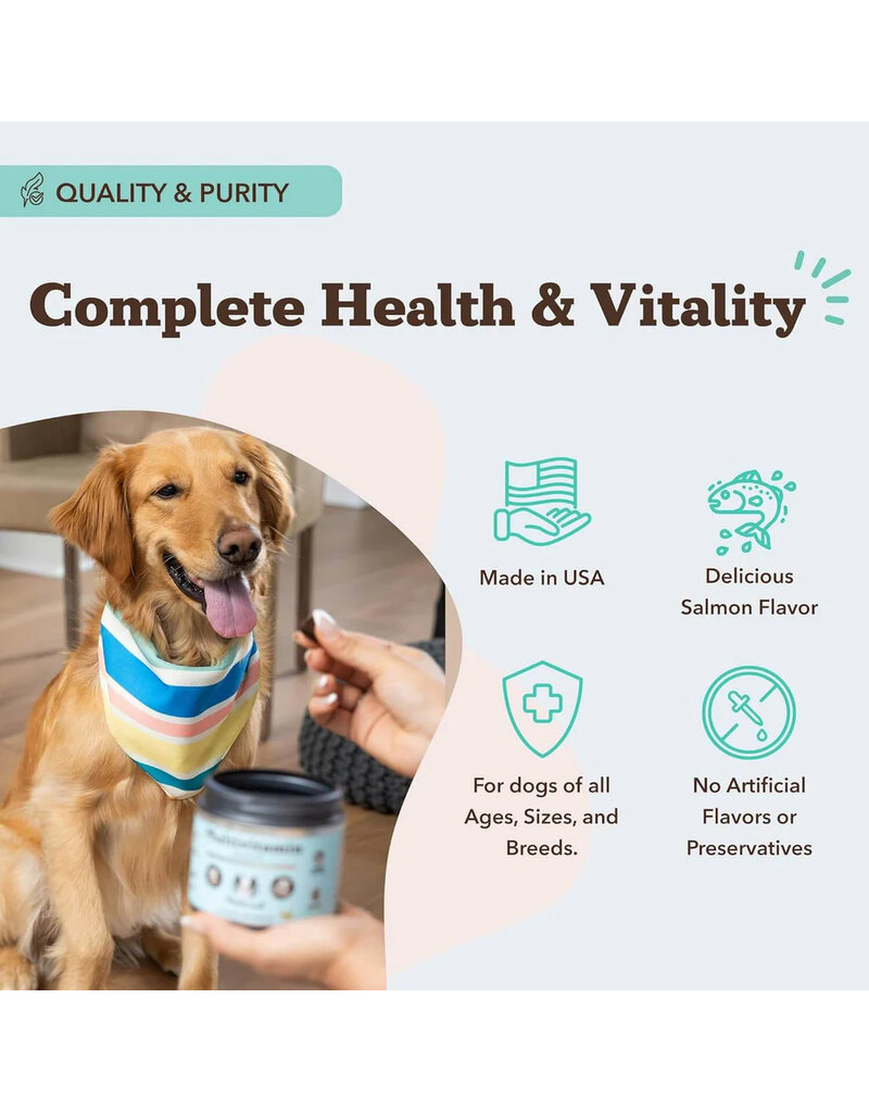 Natural Dog Company Natural Dog Company Supplements | Vet Strength Multivitamin Soft Chews 90 ct