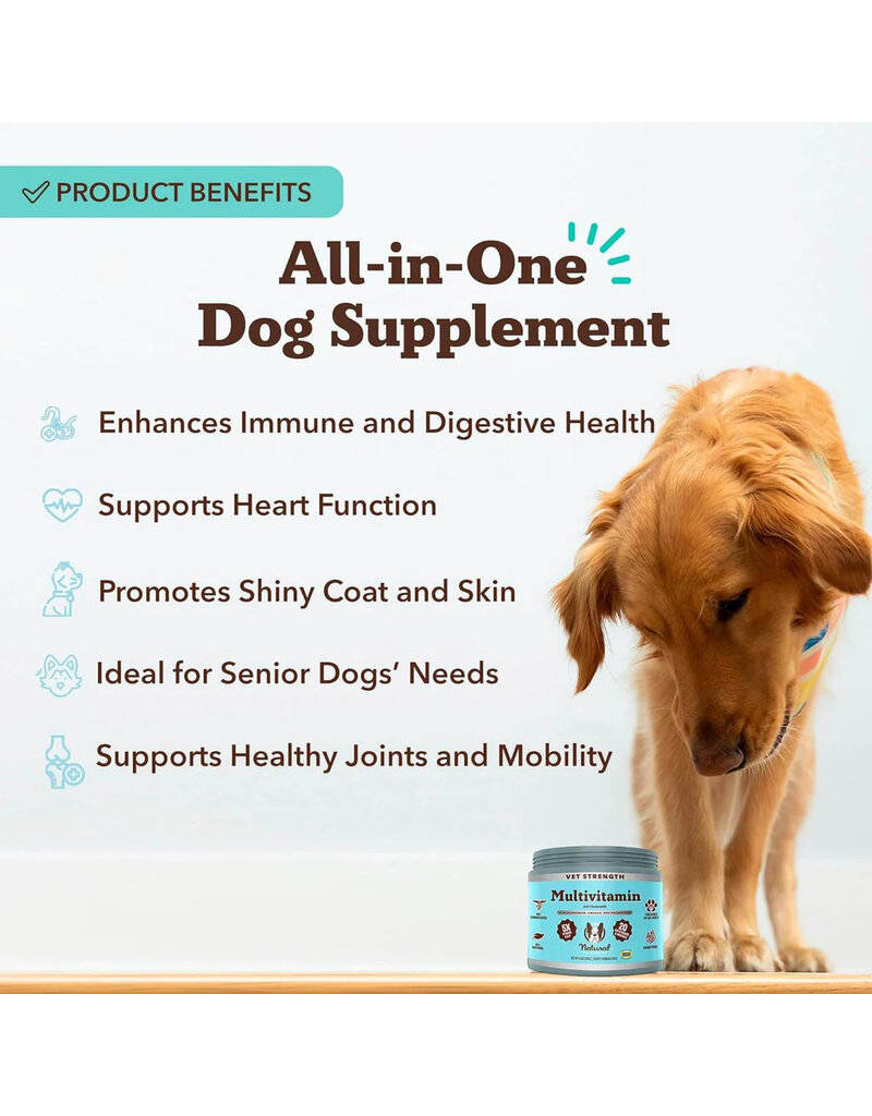 Natural Dog Company Natural Dog Company Supplements | Vet Strength Multivitamin Soft Chews 90 ct