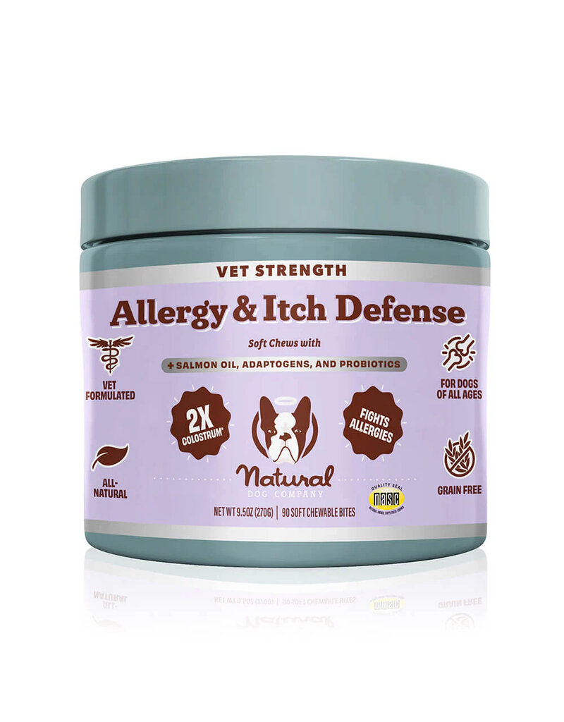 Natural Dog Company Natural Dog Company Supplements | Vet Strength Aller-Immune Soft Chews 90 ct