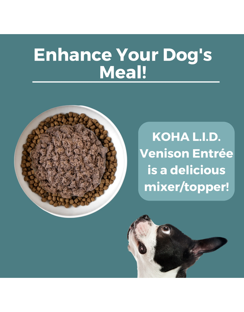 Koha Koha Canned Dog Food | Venison Recipe 13 oz single