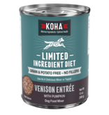 Koha Koha Canned Dog Food | Venison Recipe 13 oz single