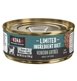 Koha Koha Canned Cat Food | Venison Pate 5.5 oz single