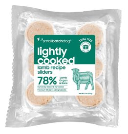 Smallbatch Pets Smallbatch Frozen Dog Food Lightly Cooked | Lamb Trial 8 oz (*Frozen Products for Local Delivery or In-Store Pickup Only. *)