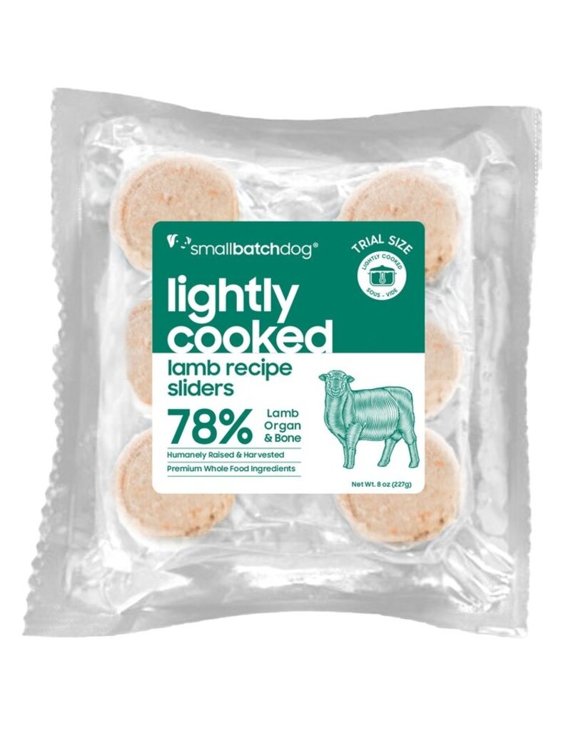 Smallbatch Pets Smallbatch Frozen Dog Food Lightly Cooked | Lamb Trial 8 oz (*Frozen Products for Local Delivery or In-Store Pickup Only. *)