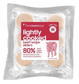 Smallbatch Pets Smallbatch Frozen Dog Food Lightly Cooked | Beef Trial 8 oz (*Frozen Products for Local Delivery or In-Store Pickup Only. *)