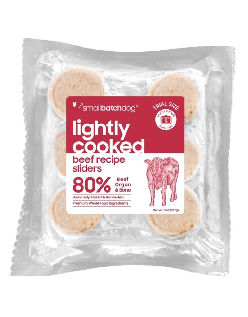 Smallbatch Pets Smallbatch Frozen Dog Food Lightly Cooked | Beef Trial 8 oz (*Frozen Products for Local Delivery or In-Store Pickup Only. *)