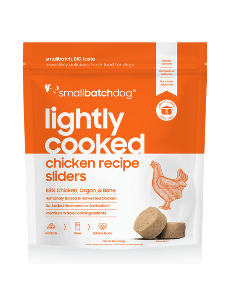 Smallbatch Pets Smallbatch Frozen Dog Food Lightly Cooked | CASE Chicken 5 lbs (*Frozen Products for Local Delivery or In-Store Pickup Only. *)
