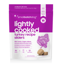 Smallbatch Pets Smallbatch Frozen Dog Food Lightly Cooked | Turkey 5 lbs (*Frozen Products for Local Delivery or In-Store Pickup Only. *)