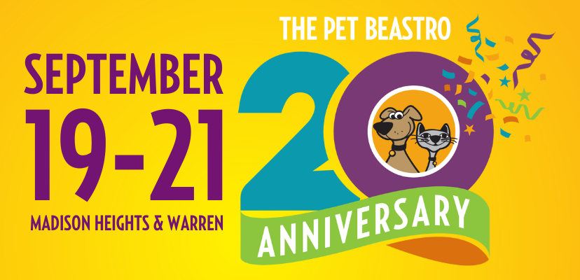 The Pet Beastro 20th Anniversary Sale – 20% Off, Goodie Bags & Prizes