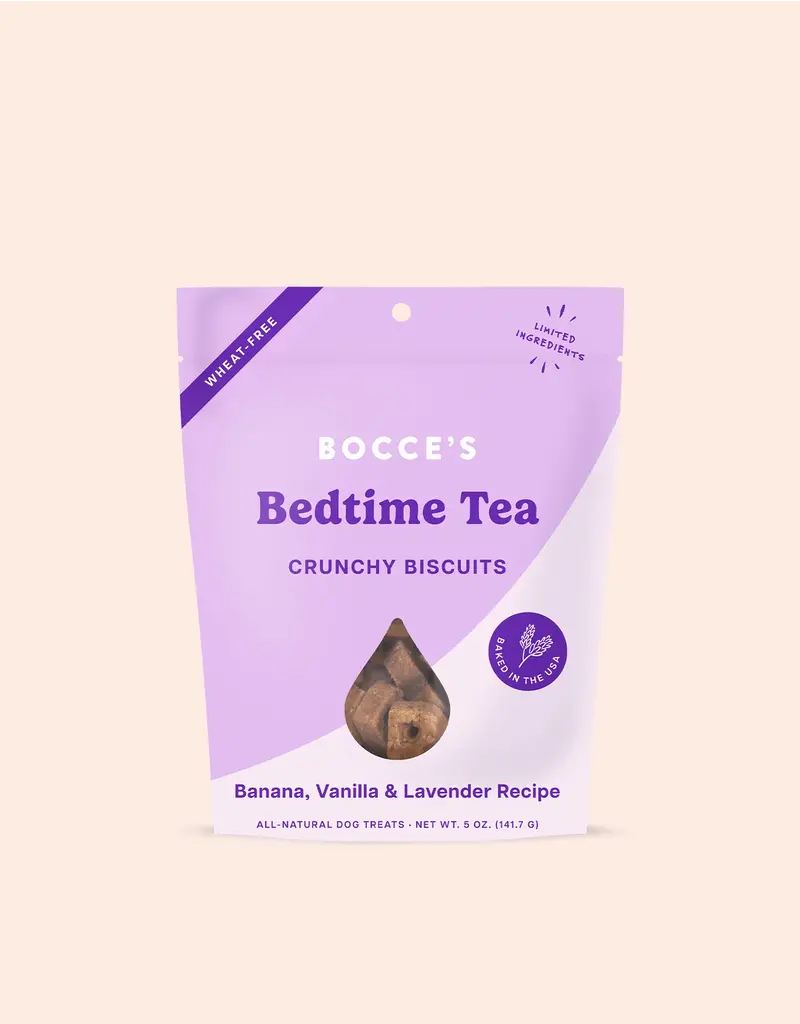 Bocce's Bakery Bocce's Bakery Crunchy Dog Treats | Bedtime Tea Biscuits 5 oz