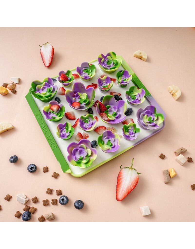 Tall Tails Tall Tails Foraging Mat | Multi Color Succulent 3D 8.5 in/1 Cup