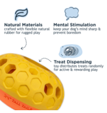 Tall Tails Tall Tails Dog Toys | Rubber Bee Hive 4"