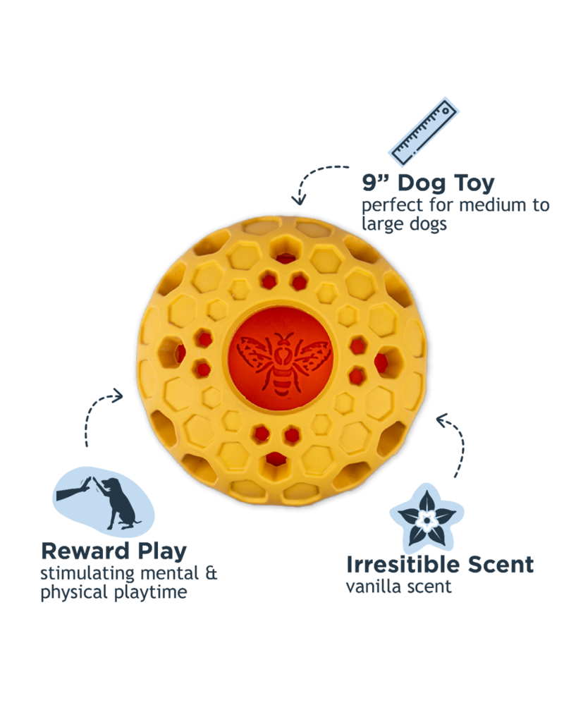 Tall Tails Tall Tails Dog Toys | Rubber Bee Hive 4"