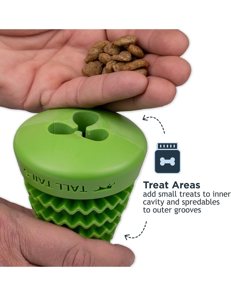 Tall Tails Tall Tails Dog Toys | Rubber Evergreen 4"