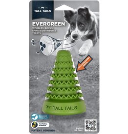 Tall Tails Tall Tails Dog Toys | Rubber Evergreen 4"