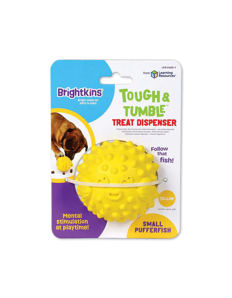 Brightkins Learning Resources | Brightkins Small Tough & Tumble Pufferfish Yellow
