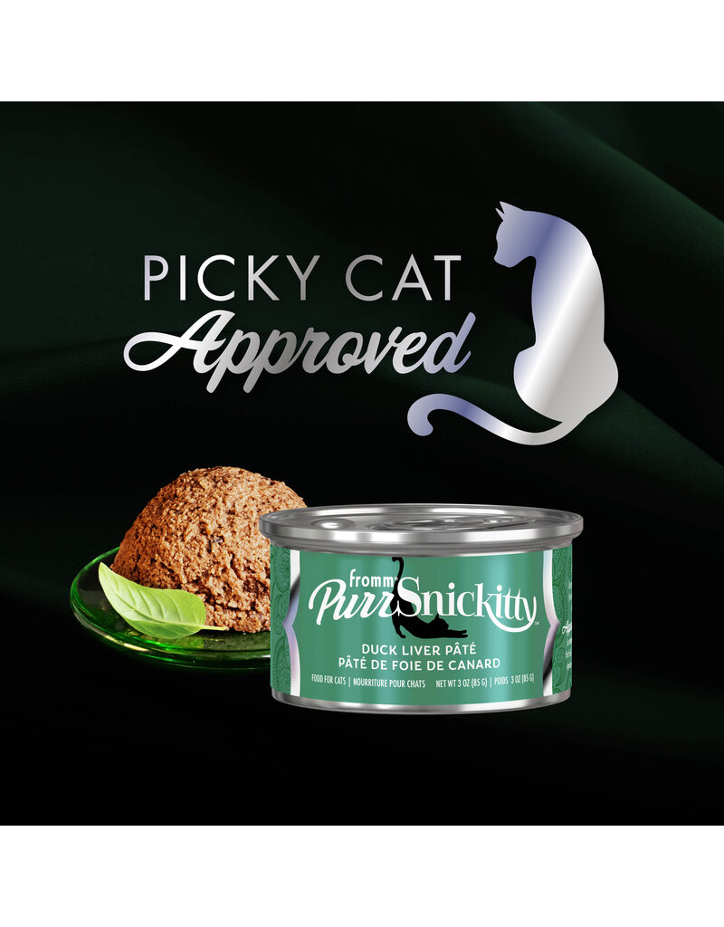 Fromm Fromm PurrSnickitty Canned Cat Food | Duck Liver Pate 3 oz single
