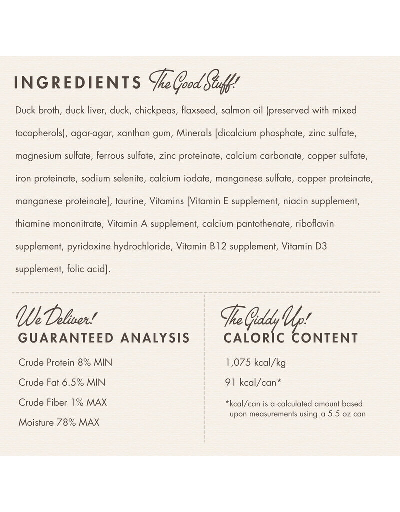 Fromm Fromm PurrSnickitty Canned Cat Food | Duck Liver Pate 3 oz CASE/12