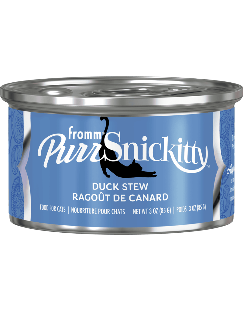 Fromm Fromm PurrSnickitty Canned Cat Food | Duck Stew 3 oz CASE/12