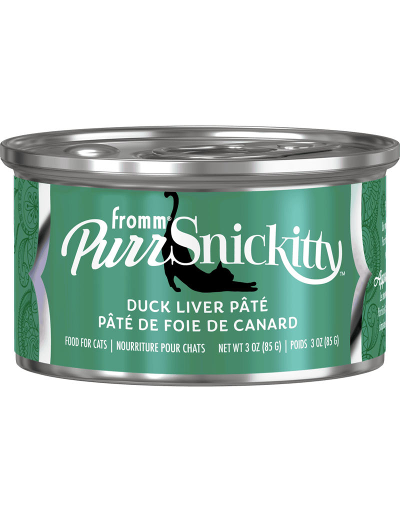 Fromm Fromm PurrSnickitty Canned Cat Food | Duck Liver Pate 3 oz CASE/12
