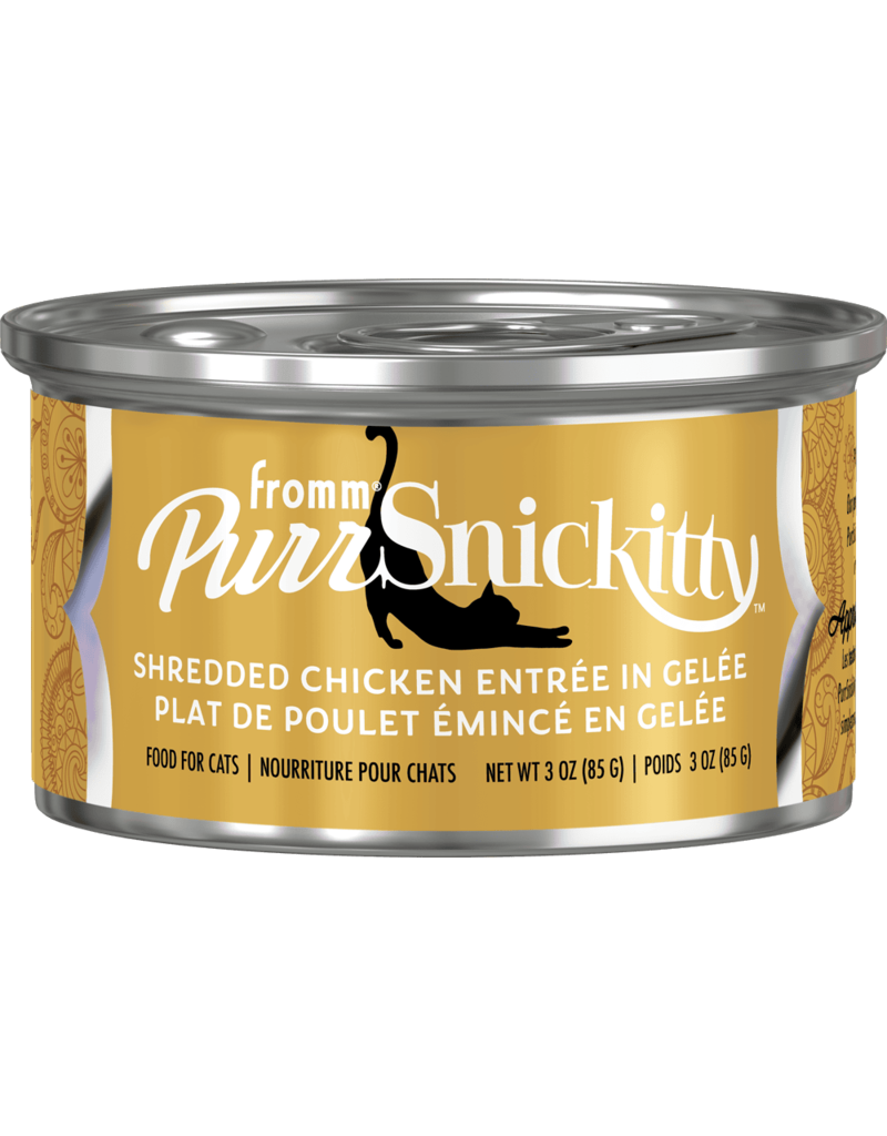 Fromm Fromm PurrSnickitty Canned Cat Food | Shredded Chicken in Gelee 3 oz single
