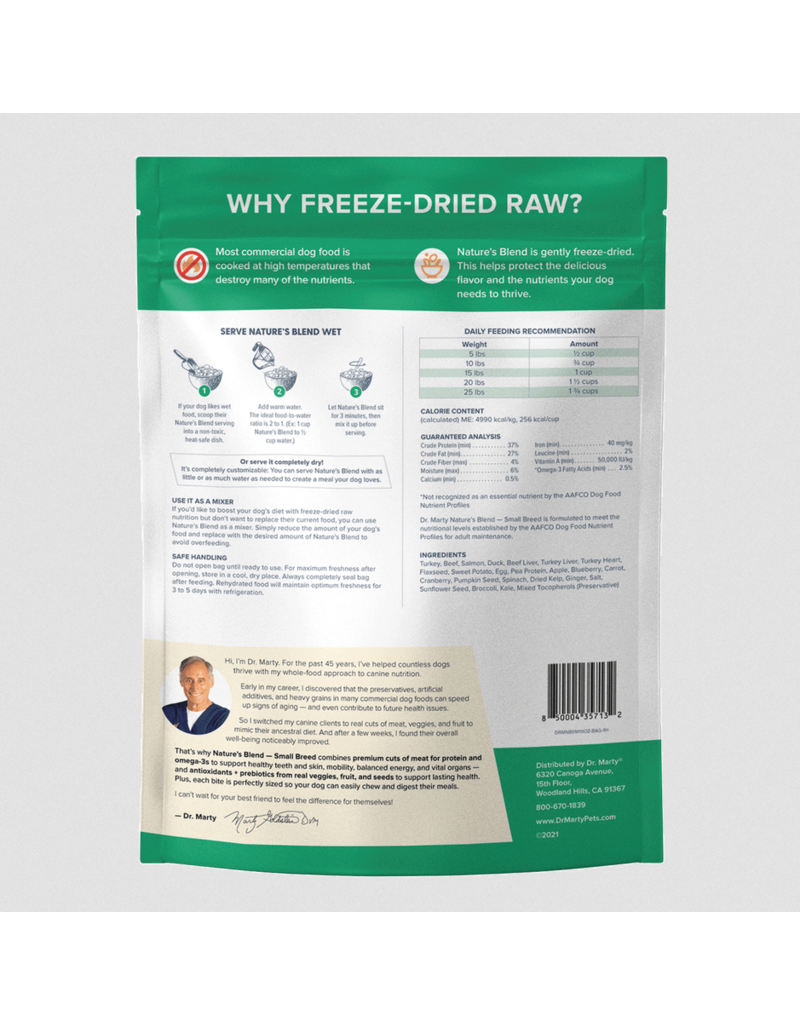 Dr. Marty's Dr Marty's Freeze Dried Dog Food | Essential Wellness Nature's Blend Small Breed 80 oz