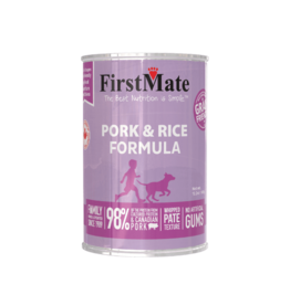 Firstmate FirstMate LID Canned Dog Food | Pork & Rice 12.2 oz single