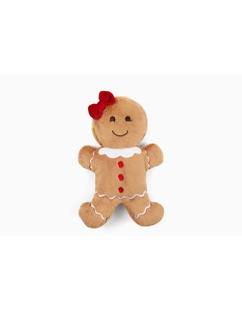 Fluff & Tuff Fluff & Tuff Inc. Dog Toys Holiday 2025 | Judy Gingerbread Girl