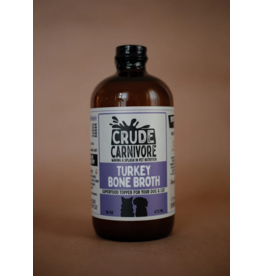 Crude Carnivore Crude Carnivore Bone Broth | Turkey 16 oz