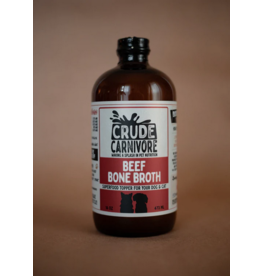 Crude Carnivore Crude Carnivore Bone Broth | Beef 16 oz