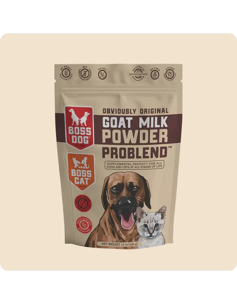 Boss Dog Brand Boss Dog Brand | Powdered Goat Milk for Cats & Dogs 12 oz