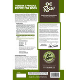 OC Raw Pet Food OC Raw Frozen Dog Food 8 oz Patties | Venison & Produce 6 lb (*Frozen Products for Local Delivery or In-Store Pickup Only. *)