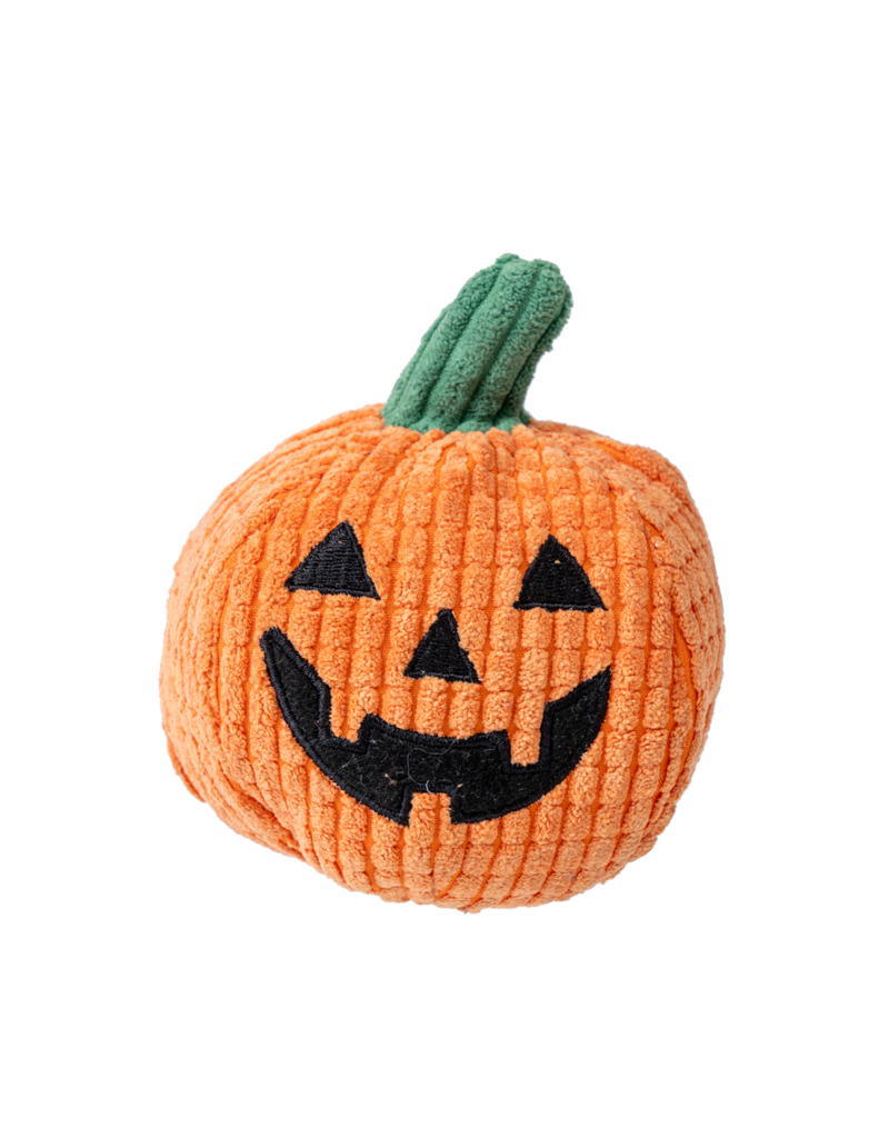 Territory Territory Halloween Dog Toy | 2-in-1 Pumpkin Ball 6"