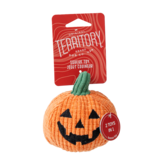 Territory Territory Halloween Dog Toy | 2-in-1 Pumpkin Ball 6"