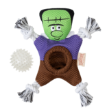 Territory Territory Halloween Dog Toy | 2-in-1 Frankenstein 9.5"