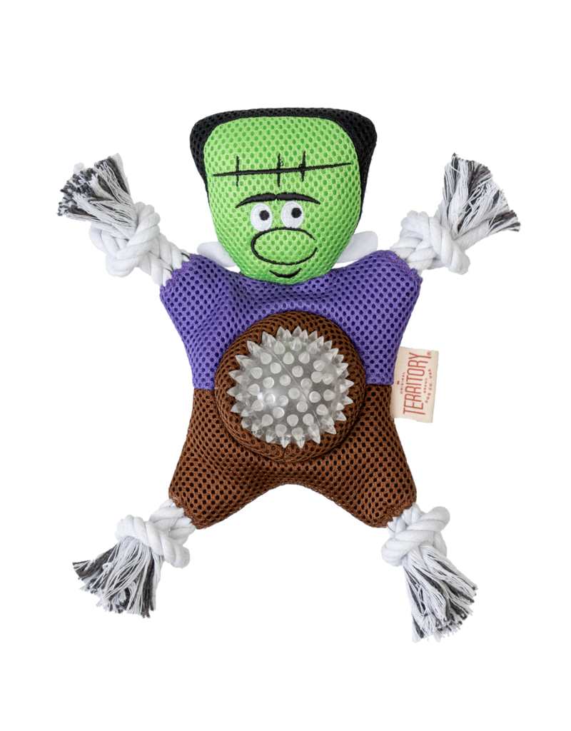 Territory Territory Halloween Dog Toy | 2-in-1 Frankenstein 9.5"