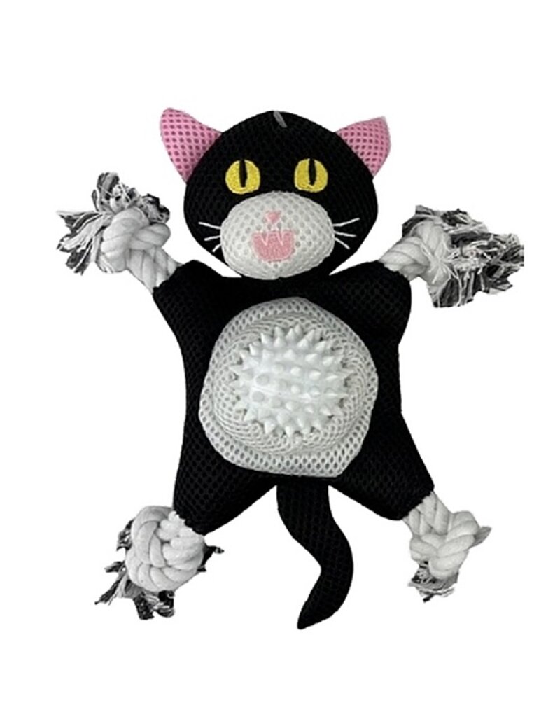 Territory Territory Halloween Dog Toy | 2-in-1 Black Cat 9.5"
