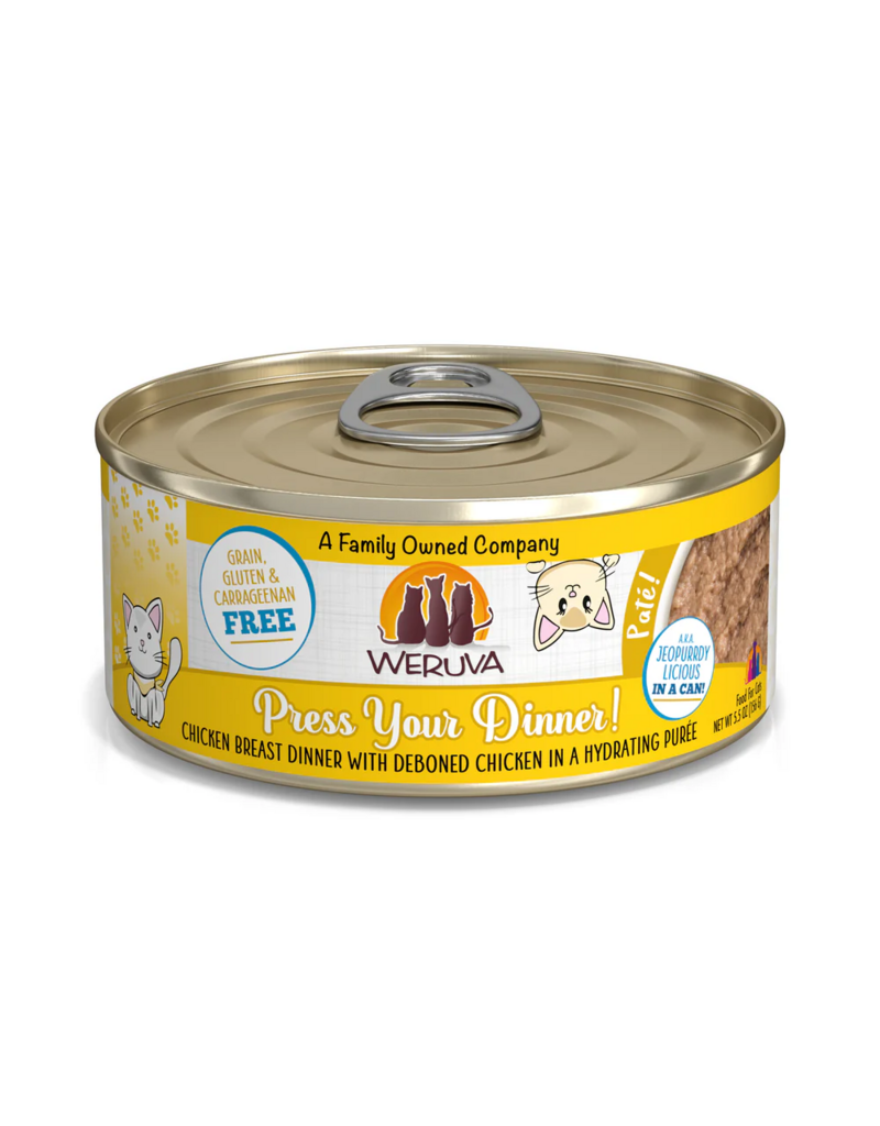 Weruva Weruva Pates Canned Cat Food Press Your Dinner! 5.5 oz single