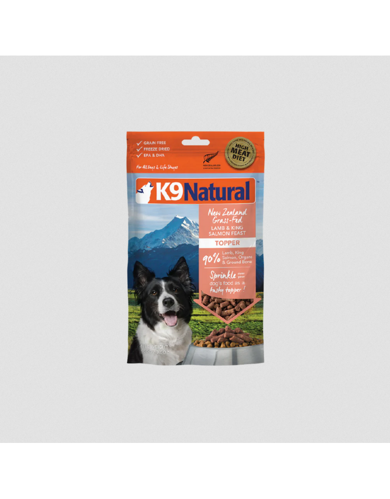 K9 Natural K9 Natural Freeze Dried Dog Food | Lamb & King Salmon Topper 3.5 oz