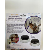 Hunger For Words Hunger For Words | Talking Pet Doorbell + 2 Pack Speech Buttons