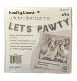 Huxley & Kent Huxley & Kent Barkday | Let's Pawty Celebration Banner