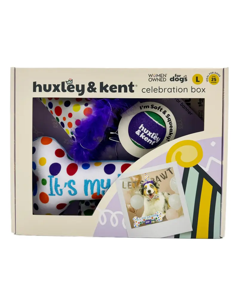 Huxley & Kent Huxley & Kent Barkday | Celebrations Box for Dogs under 25 lbs Small