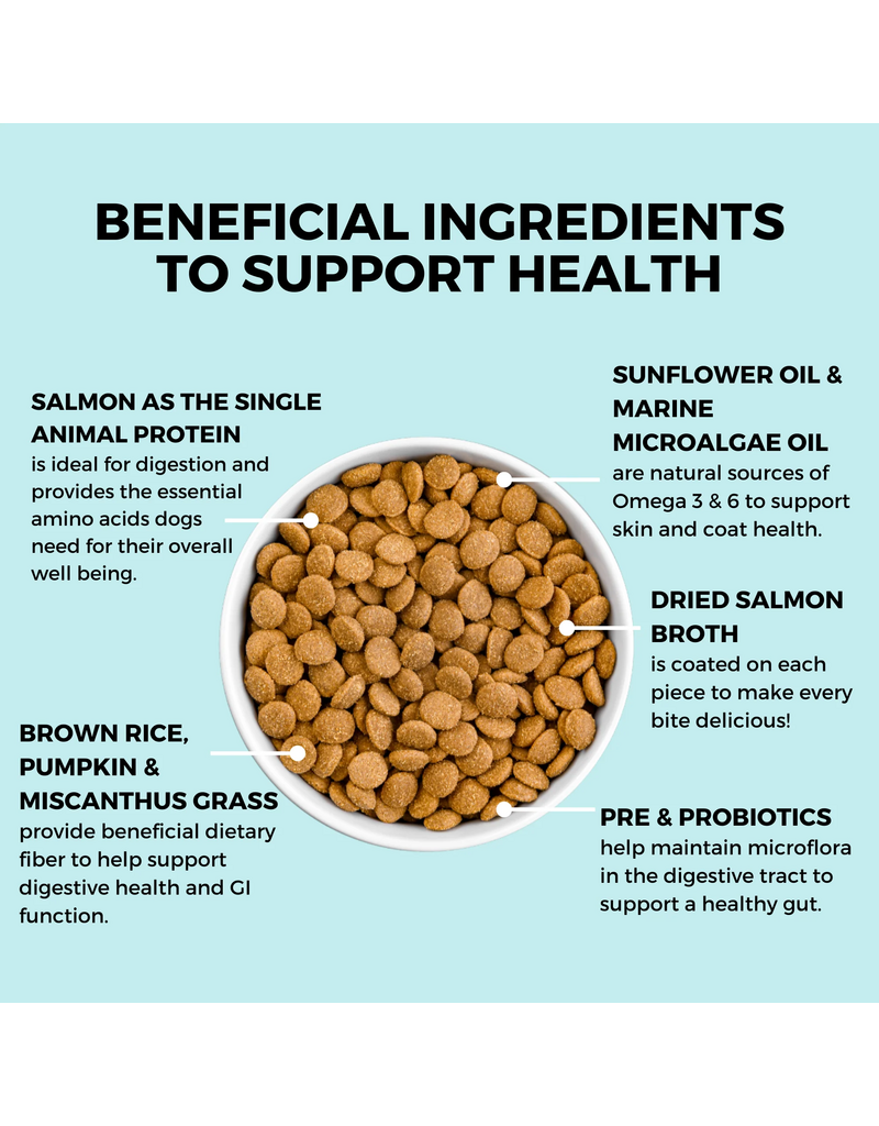 Koha Koha Dog Kibble | Salmon & Brown Rice Bland Diet 20 lb